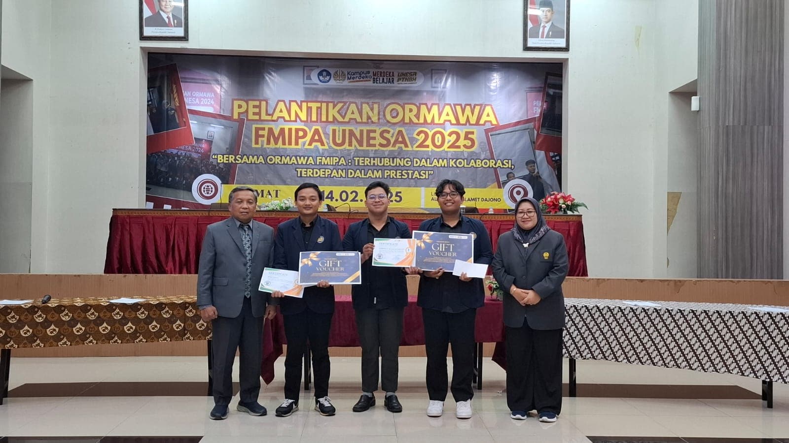 awarding Ormawa Terbaik se-Fakultas MIPA UNESA